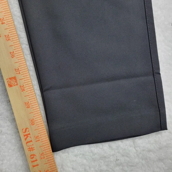 Thousand Miles Pants Mens 2XL Black Stretch Travel Chino Performance Comfort - Picture 5 of 14